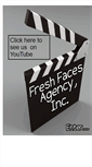 Mobile Screenshot of freshfacesagency.com